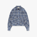 Reternity Le Tisse Waffle Shirt  Blue