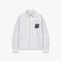 Reternity Le Rayee Shirt  White Navy