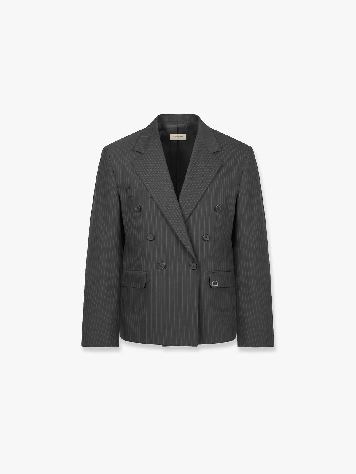 Reternity Signe Blazer Pinstripe Grey