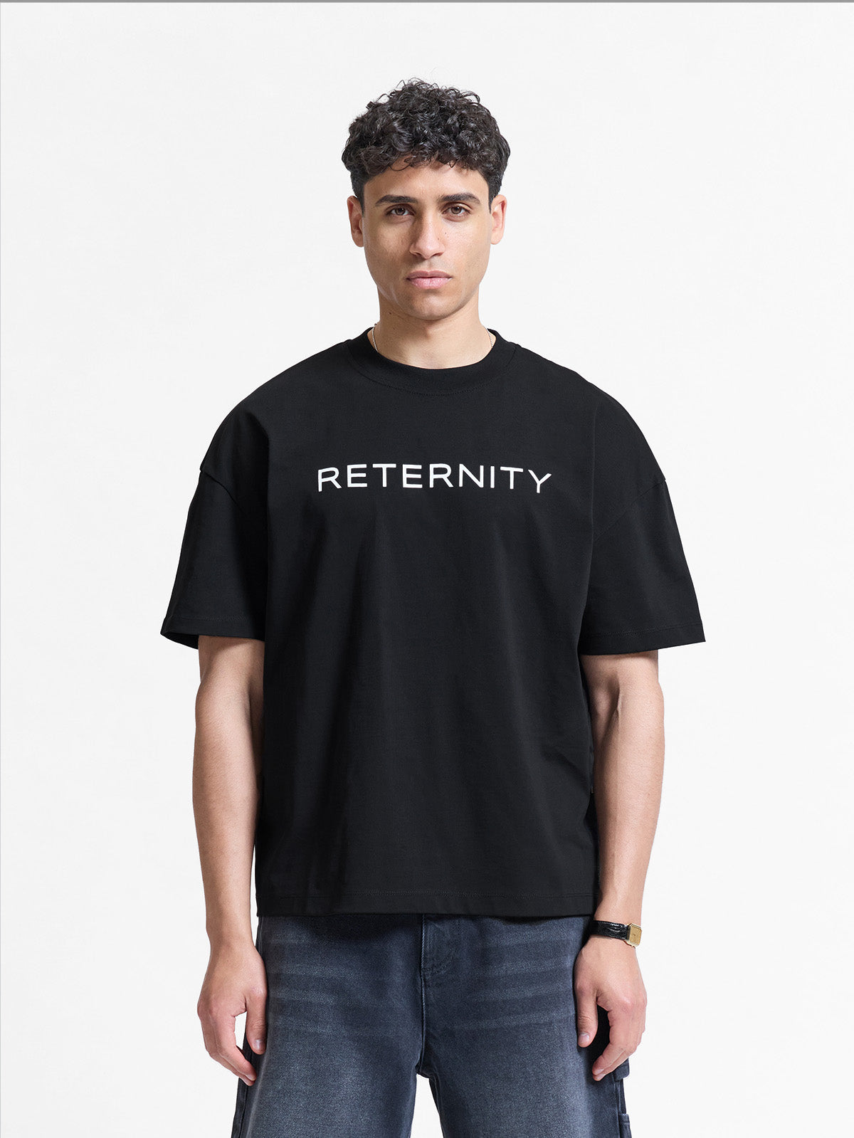 Reternity Logo T Shirt Black