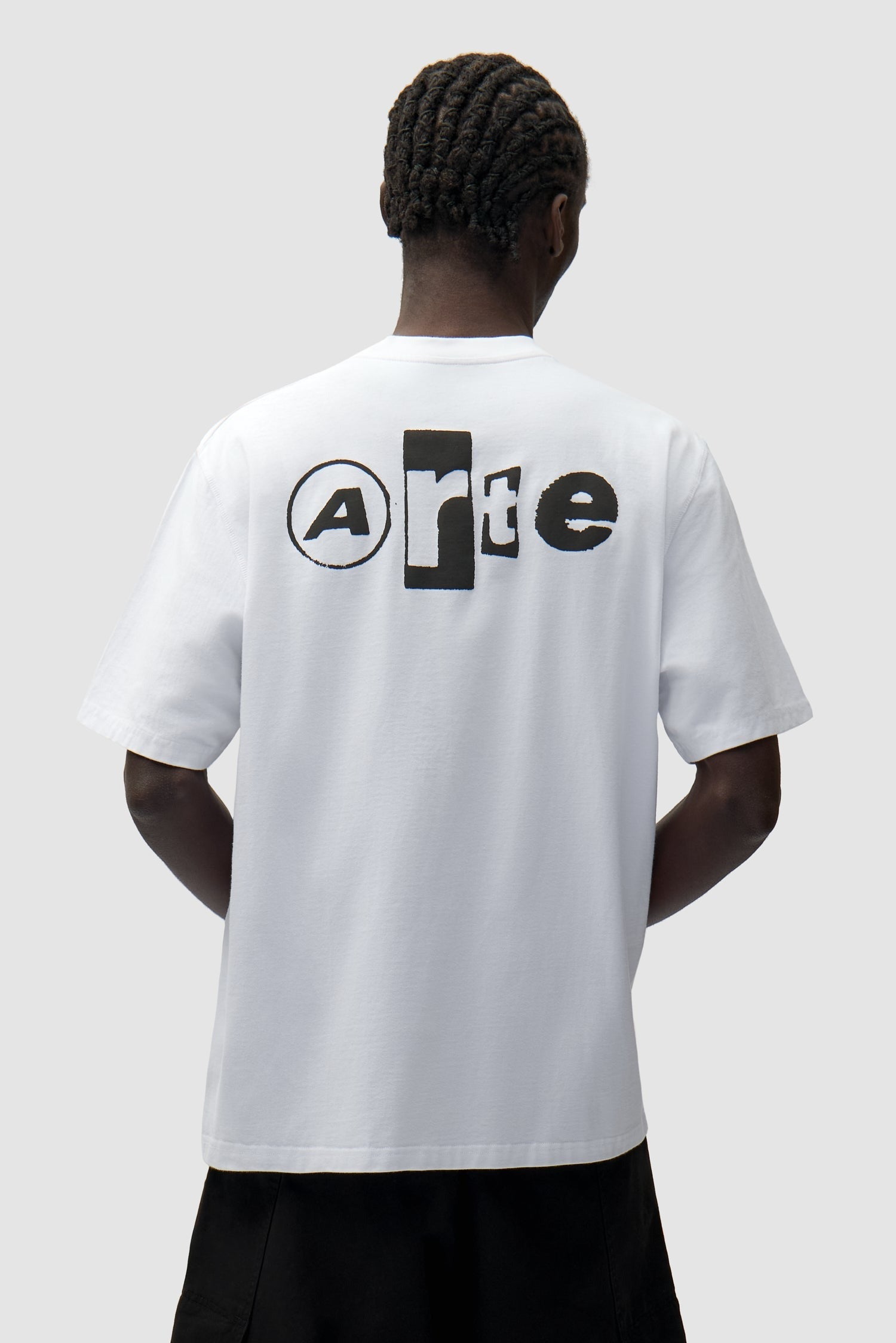 Arte Back Collage Tee White