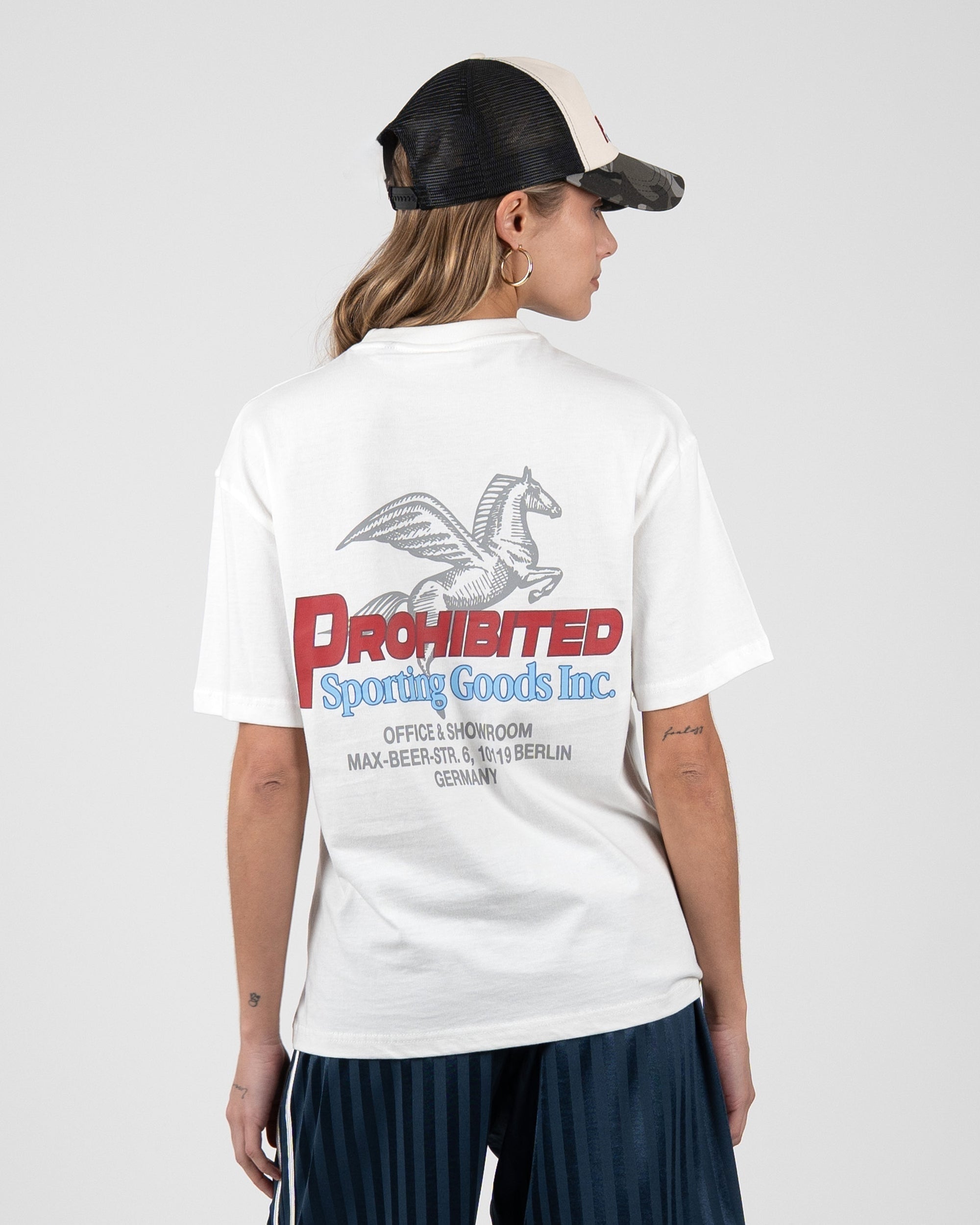 Prohibited Showroom Tee Off White