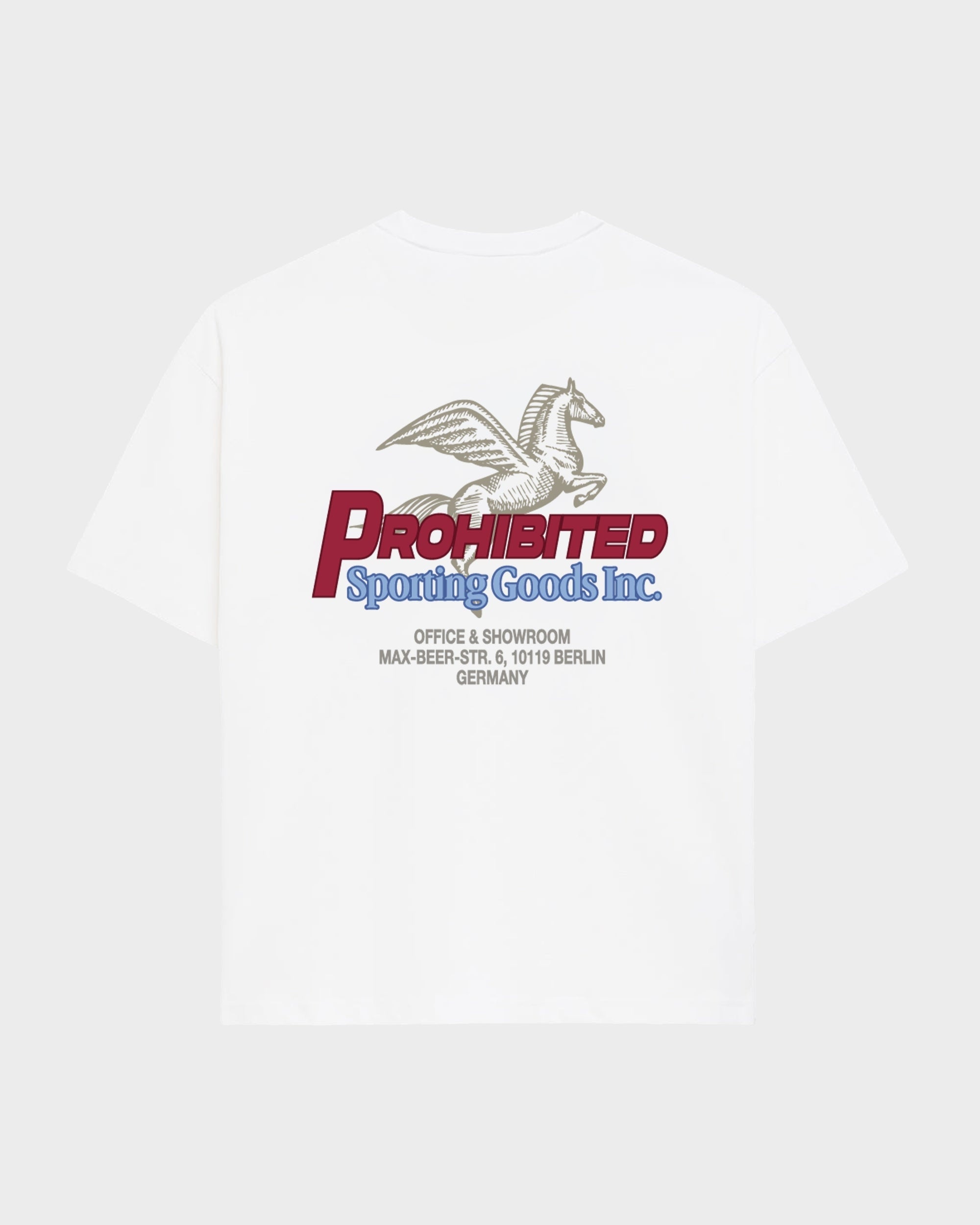 Prohibited Showroom Tee Off White