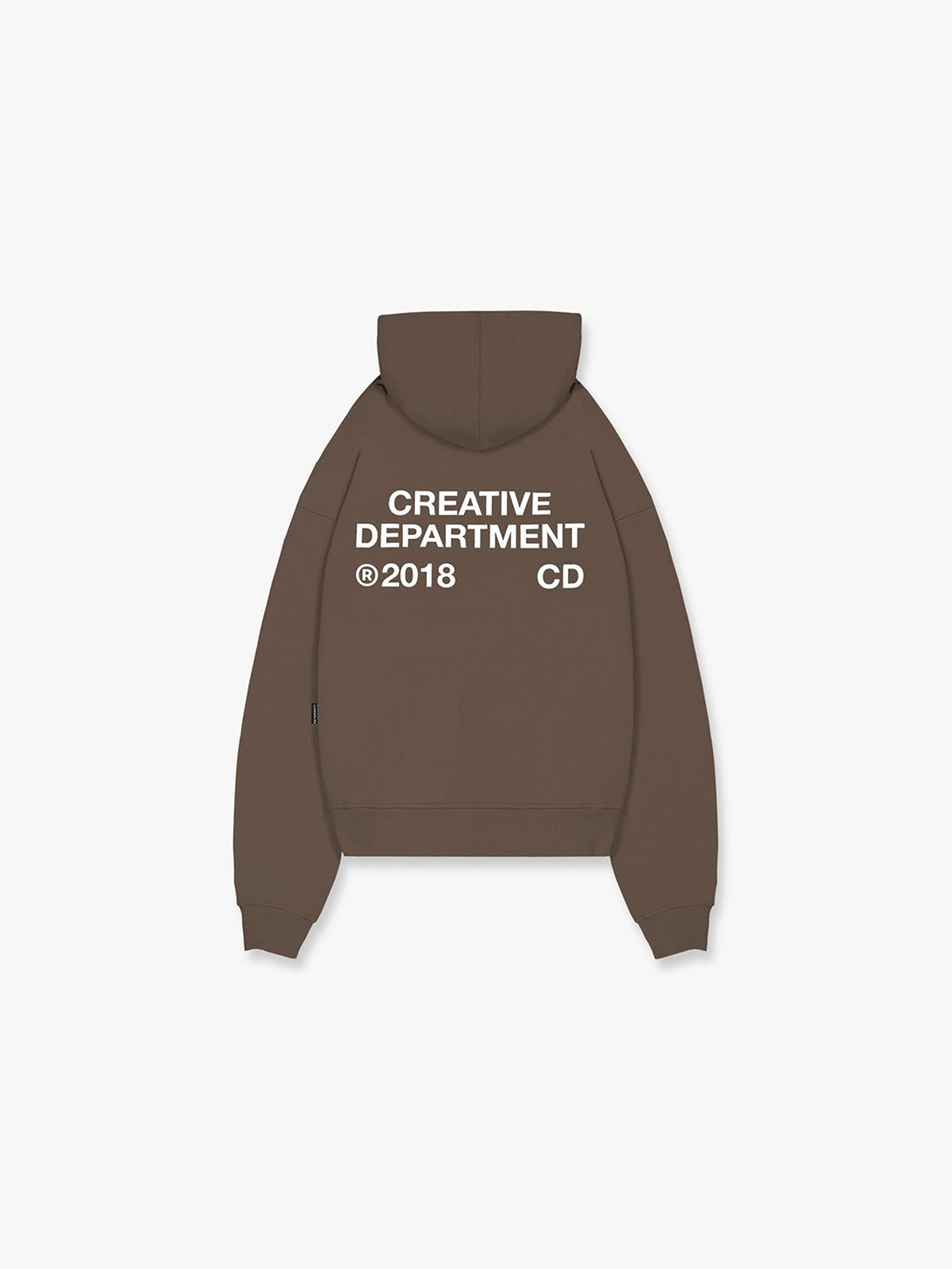 Reternity Creative Dept Zip Hoodie Brown