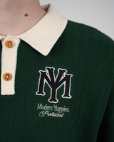 Polo in maglia Prohibited Off Season verde scuro