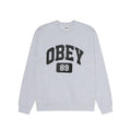 Obey Academy Crewneck Ash Grey