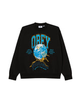 Obey Enjoy The Ride Crewneck Black