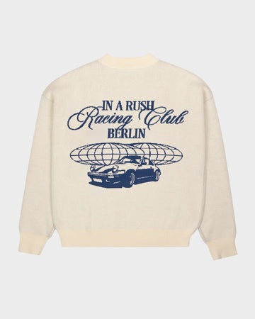 Prohibited Vortex Knit Sweater Cream