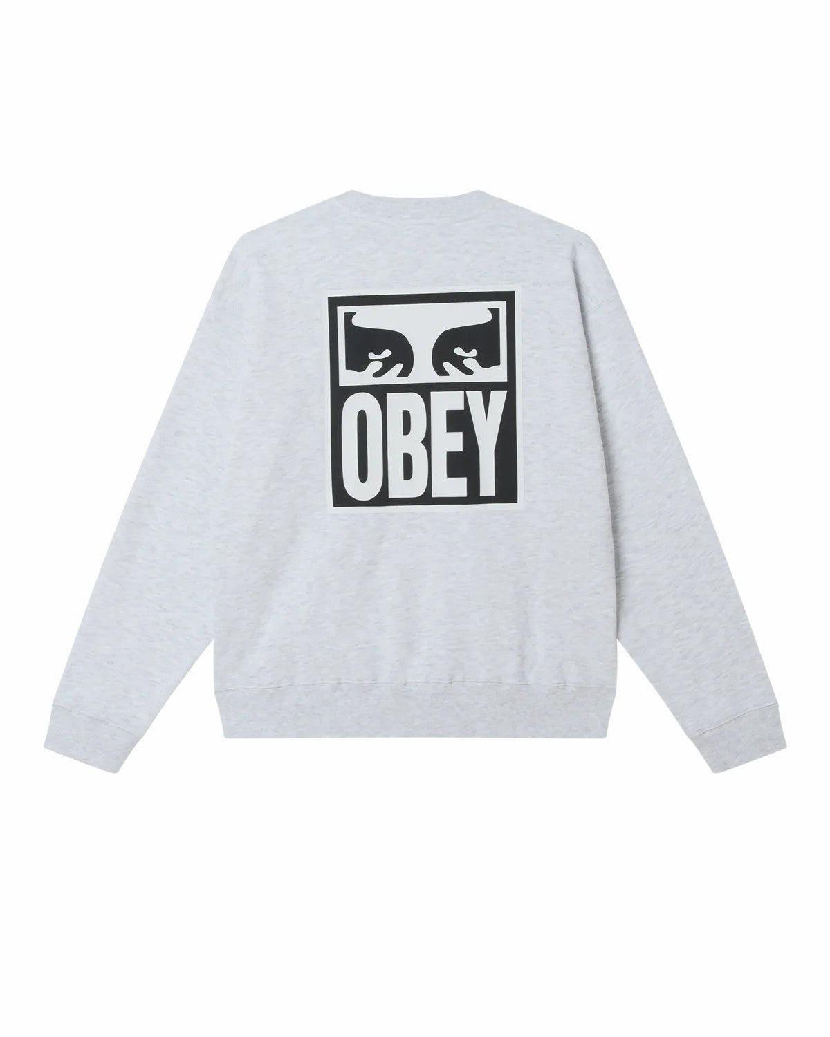 Obey Obey Eyes Icon II Crewneck Heather Grey