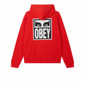 Obey Obey Eyes Icon II Pullover Fiery Red