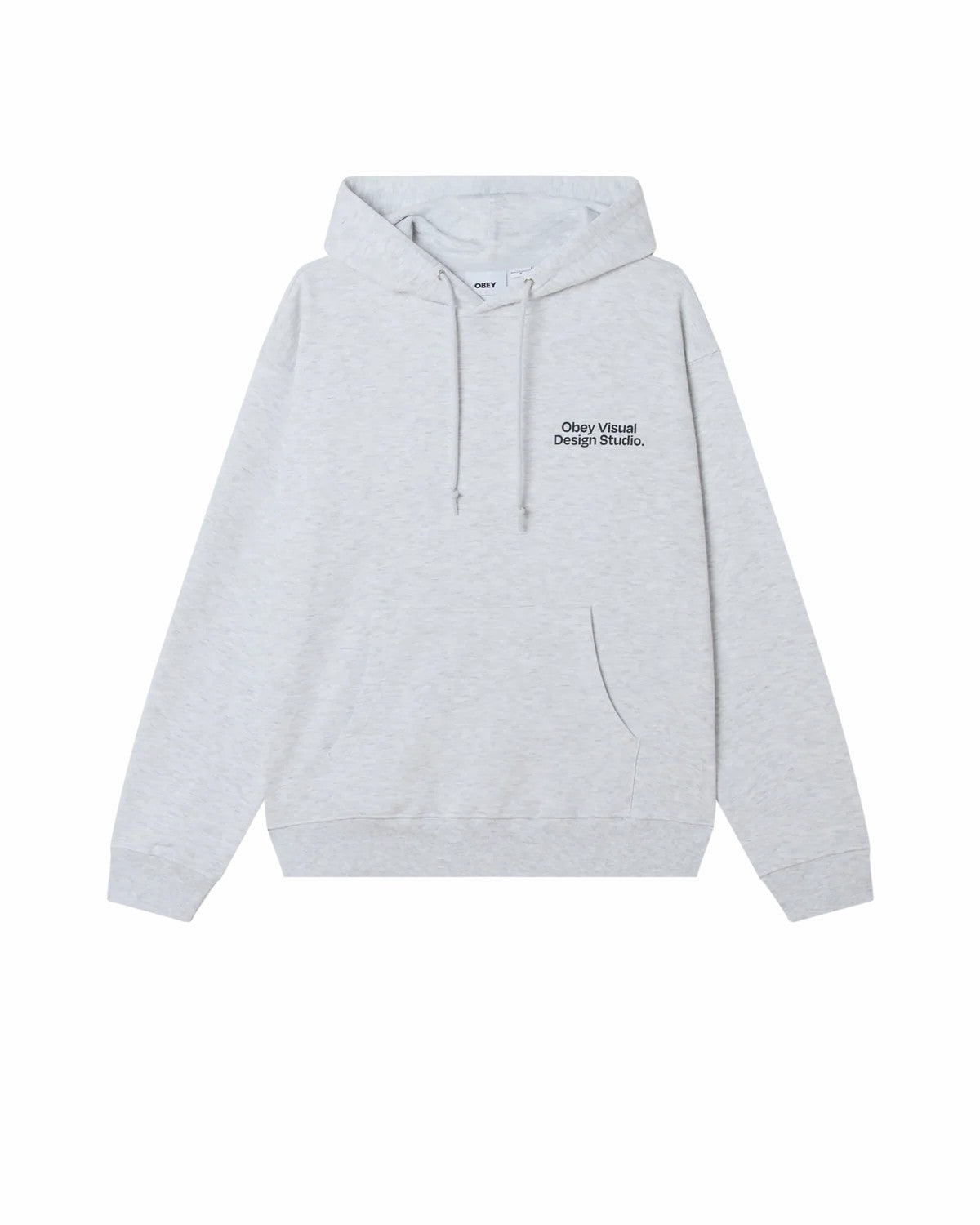 Obey Visual Design Studio Hoodie Heather Grey