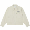 Obey Walter Work Jacket Silver Birch Faded Wash