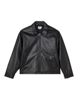 Obey Workman Pu Jacket Black