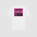 Arte Antwerp Pink Serial Tee White