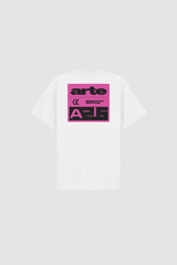Arte Antwerp Pink Serial Tee White