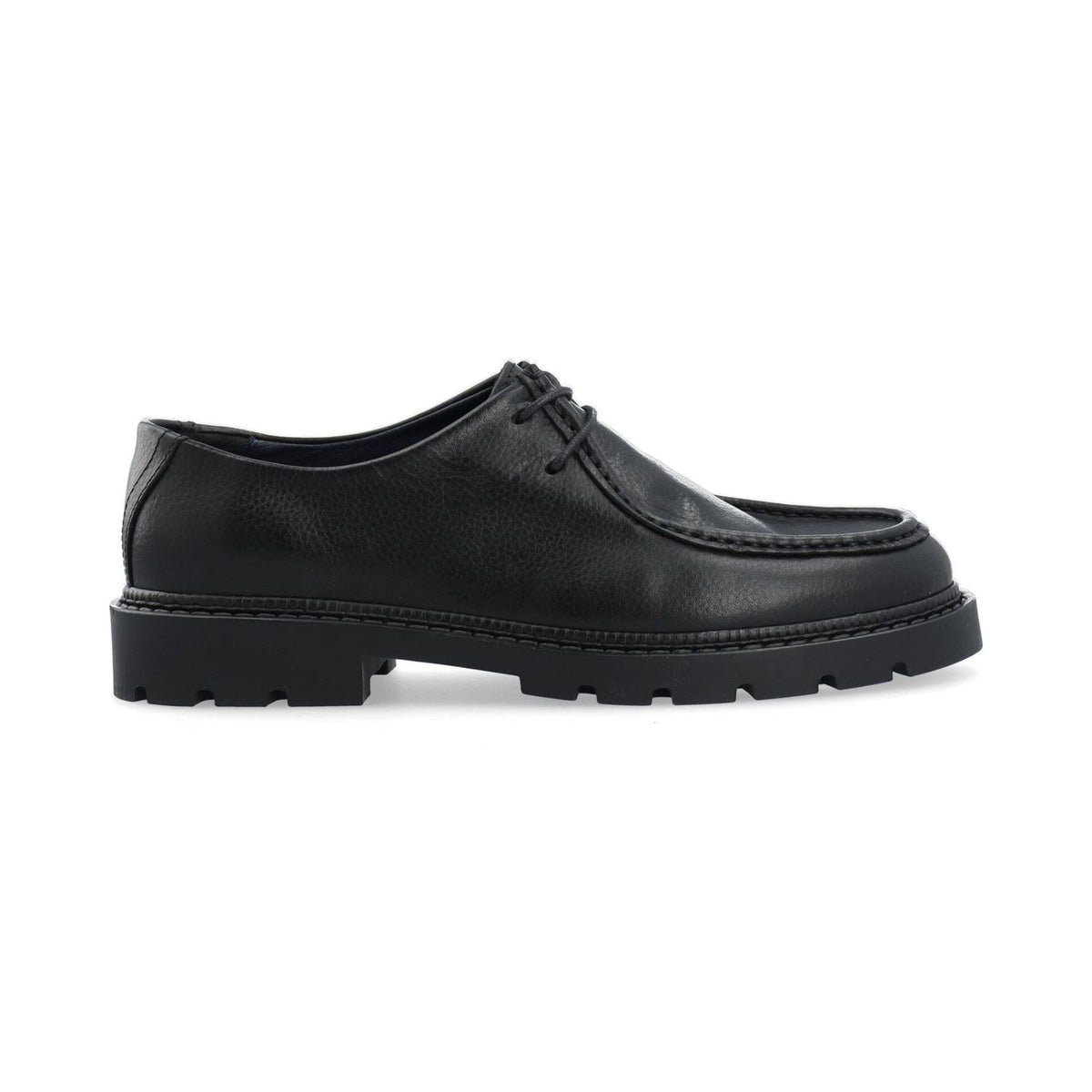 Bianco Biajeff Moc Toe Black