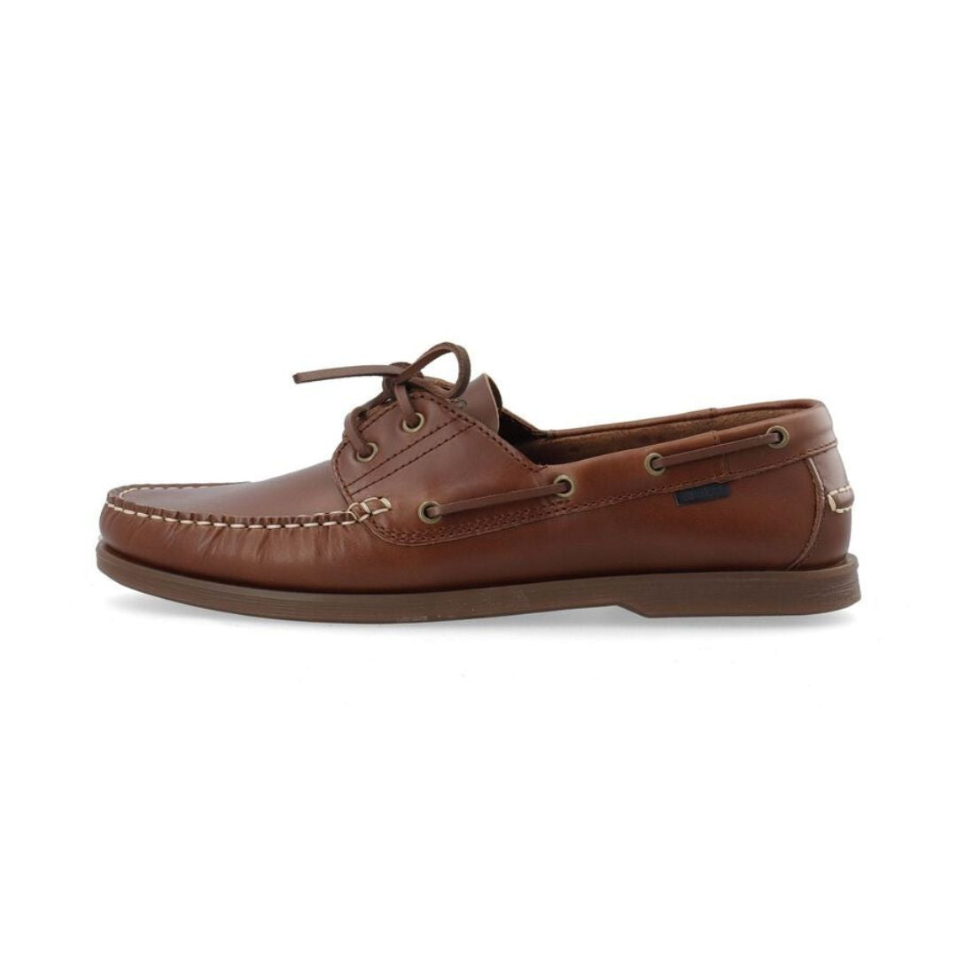 Bianco Biaibiza Scarpe Da Barca Cognac