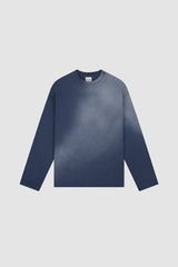 Arte Antwerp Stencil Sunfade Longsleeve Navy