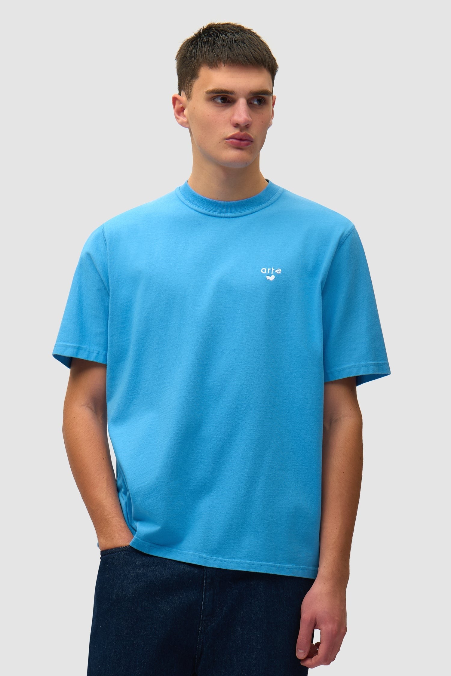 Arte Heart Logo Tee Blue