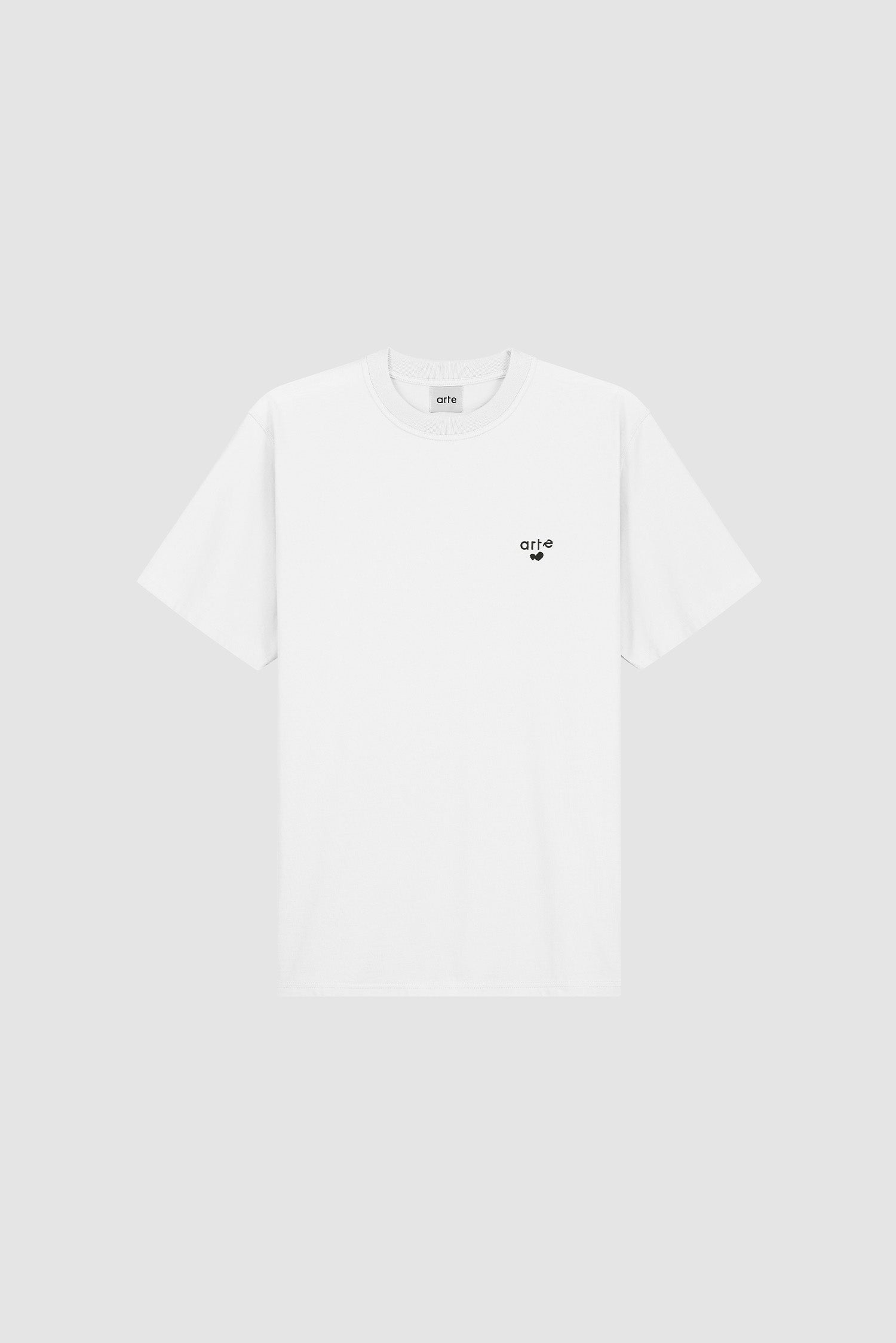 Arte Heart Logo Tee Bianca