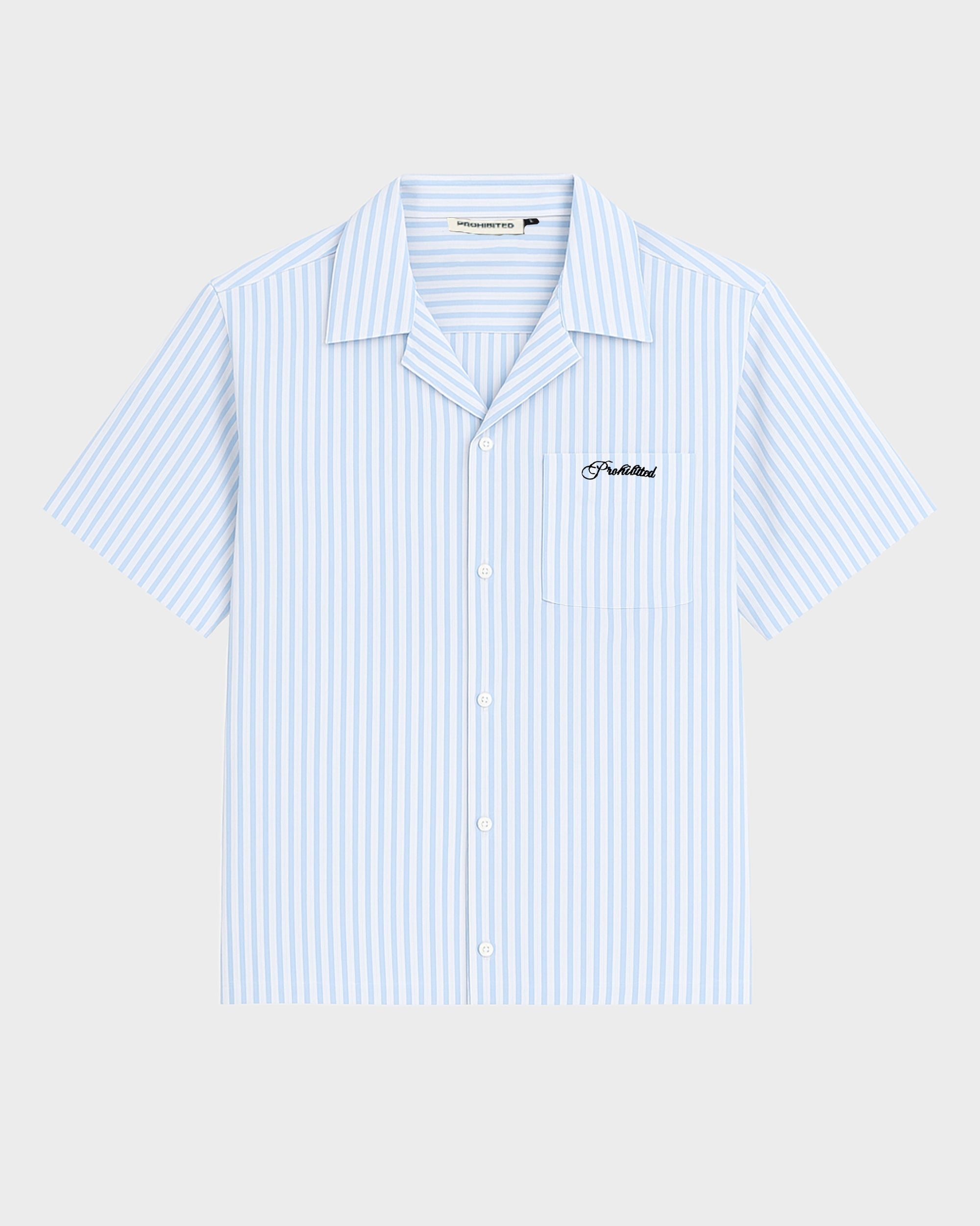 Camicia Prohibited Vineyard Breeze Celeste