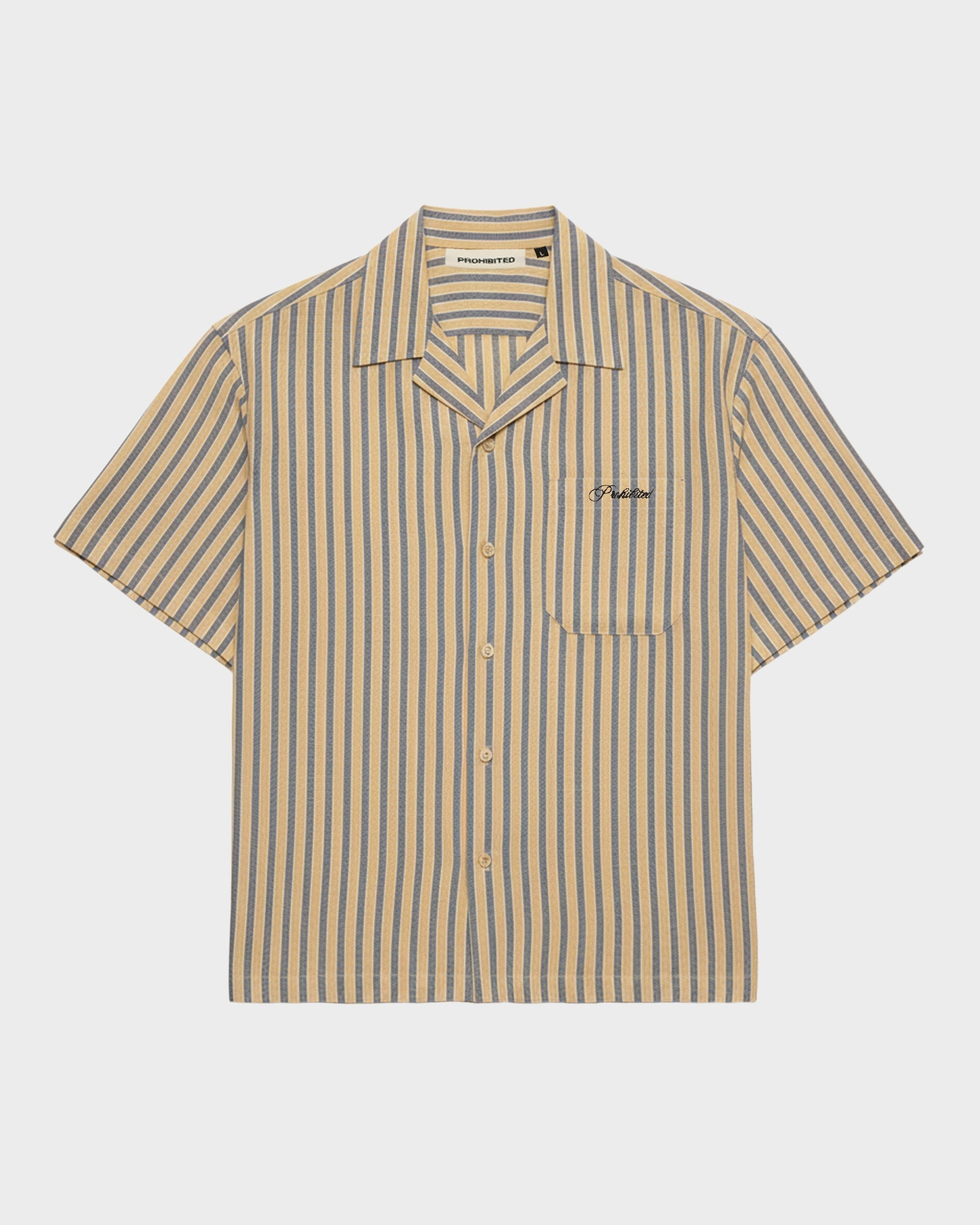 Prohibited Vineyard Breeze Shirt Yellow