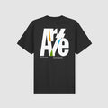 Arte Big Logo Back Tee Black