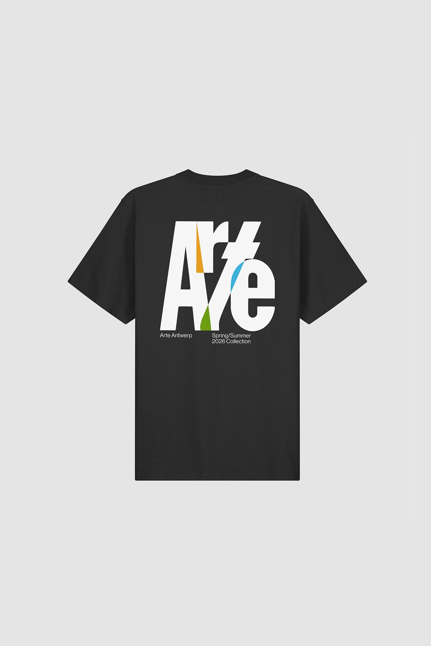 Arte Big Logo Back Tee Black