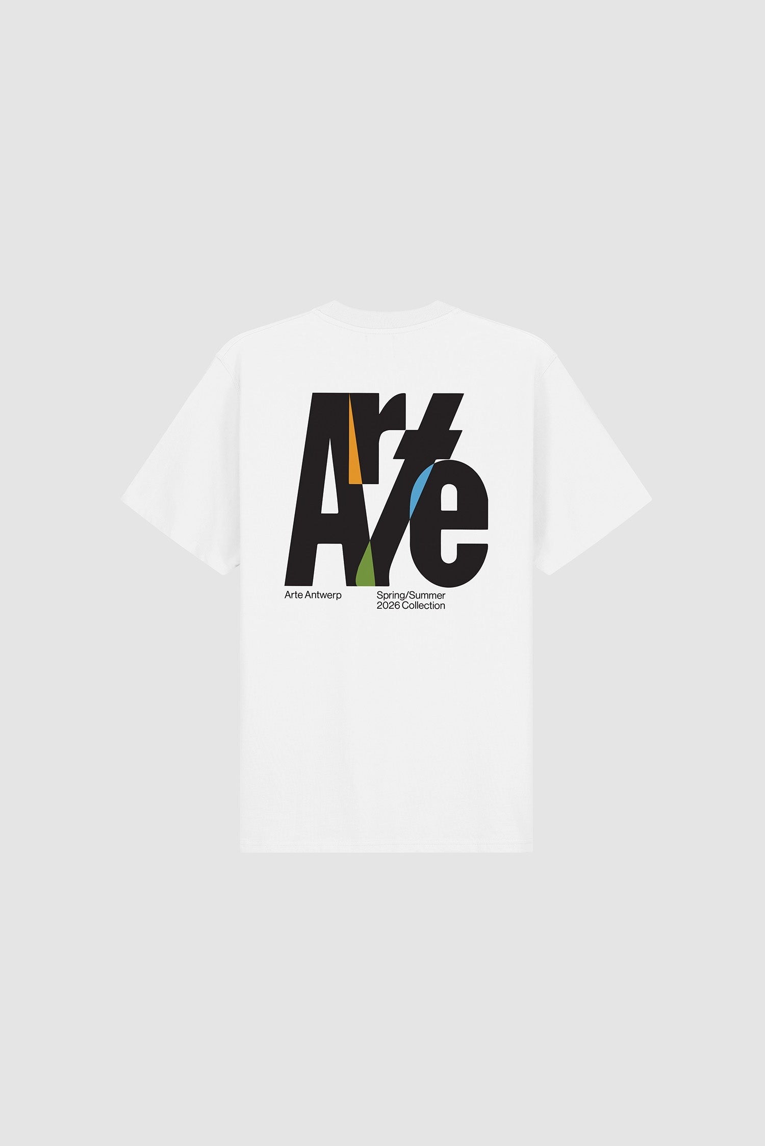 Arte Big Logo Back Tee White