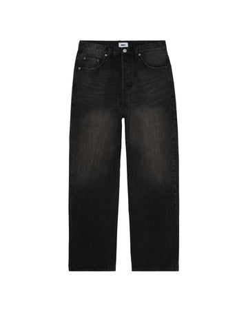 Obey Boxcar Straight Leg Denim Oxidized Black