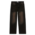 Obey Studded Boxcar Straight Leg Dm Black Rust Wash