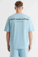 Dont Waste Culture Cleo Tee Azzurro