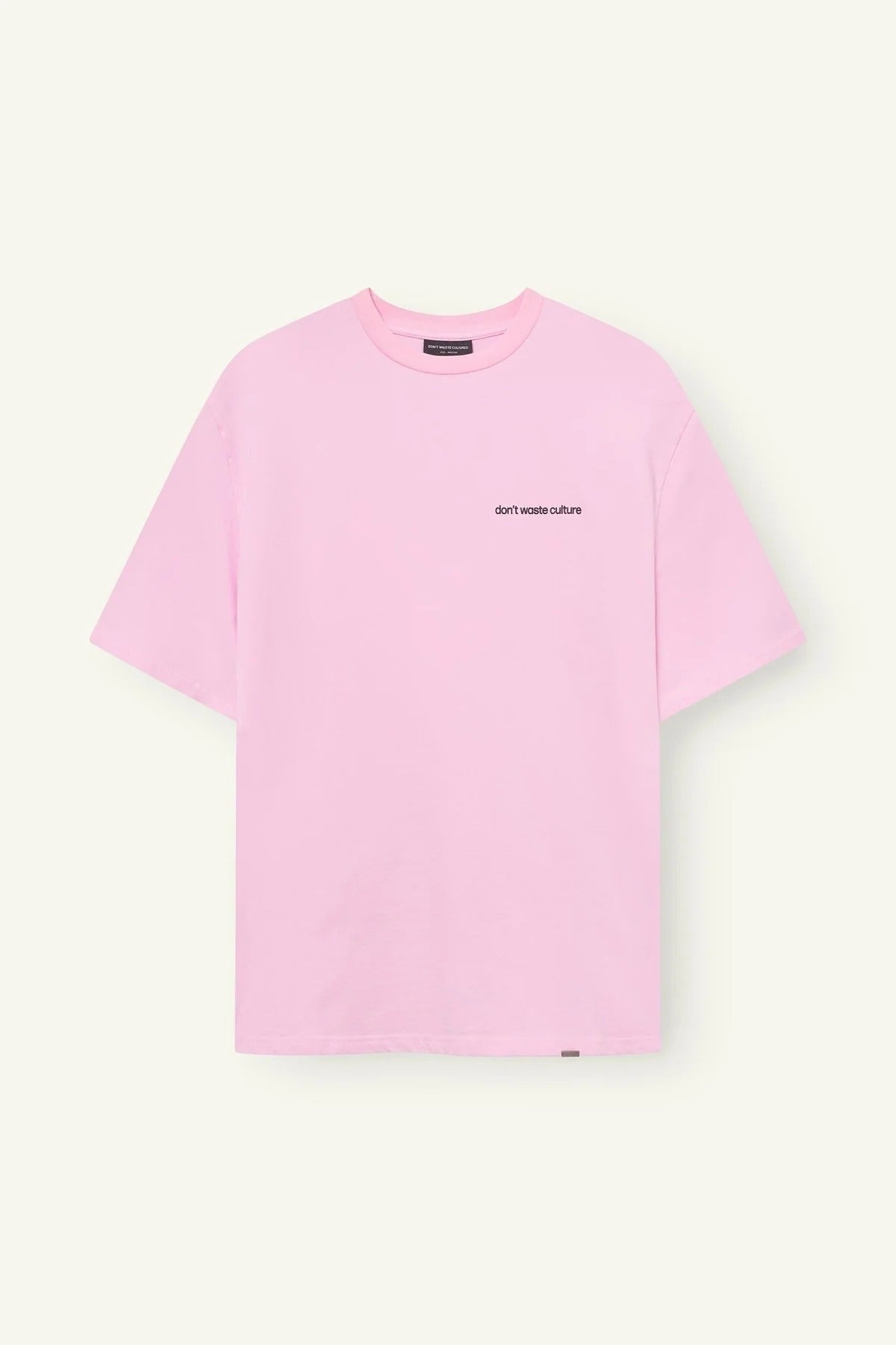 T-Shirt Cleo rosa "Don't Waste Culture"