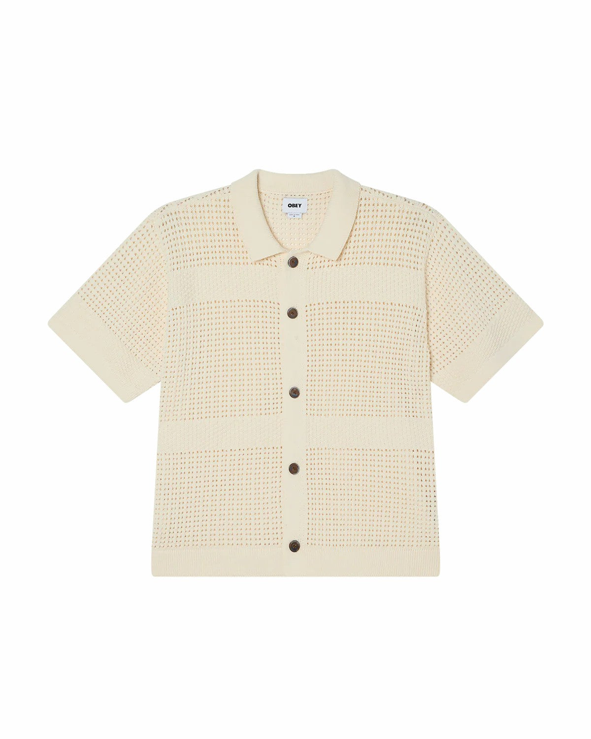 Obey Zach Shirt Unbleached