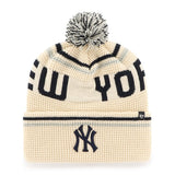 Forty Seven Cuff Knit Quattrle New York Yankees Mlb Naturale