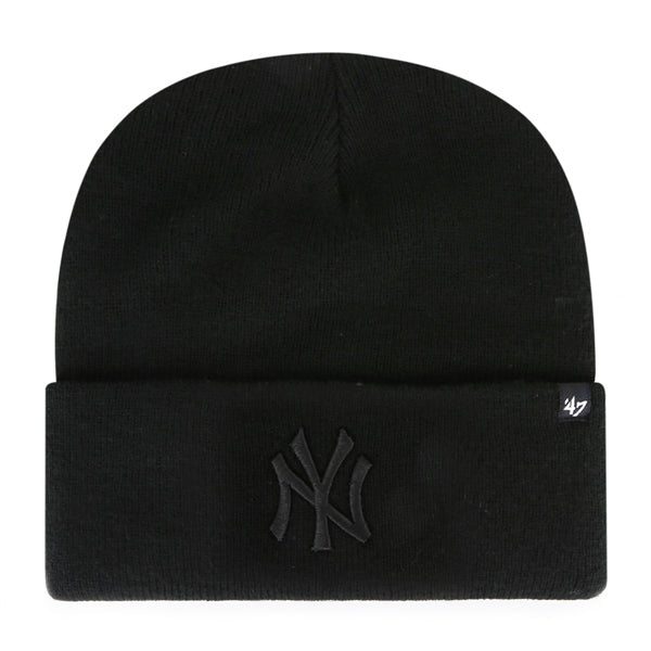 Forty Seven Cuff Knit New York Yankees Mlb Haymaker Nero