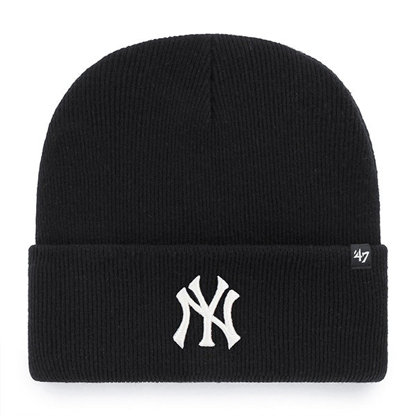 Forty Seven Cuff Knit New York Yankees Mlb Haymaker Nero Bianco