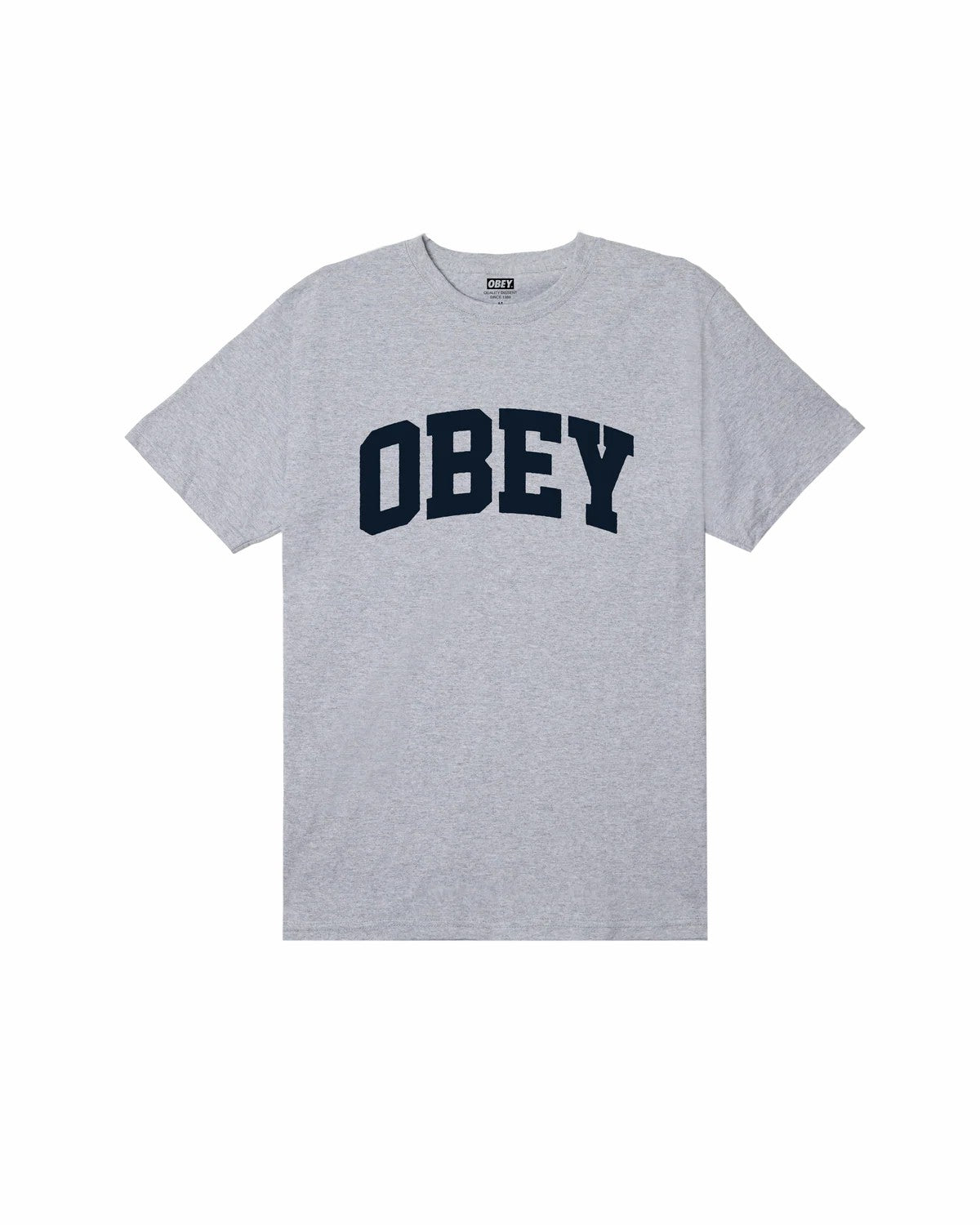 Obey Obey Collegiate Standard Tee Heather Grey