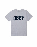 Obey Obey Collegiate Standard Tee Heather Grey