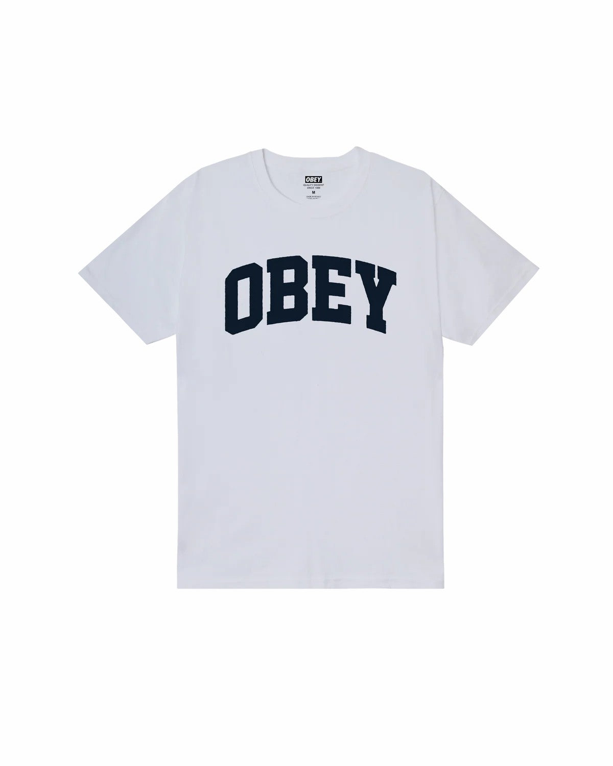 Obey Obey Collegiate Standard Tee White