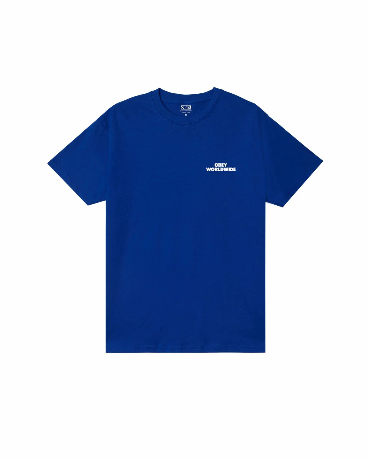 Obey Worldwide Standard Tee Royal Blue