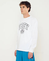Obey University Classic Ls Tee White