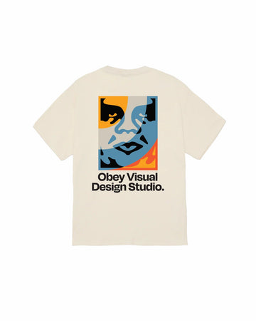 Obey Visual Design Studio Classic Tee Crema