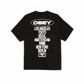Obey Global Impact Classic Tee Black