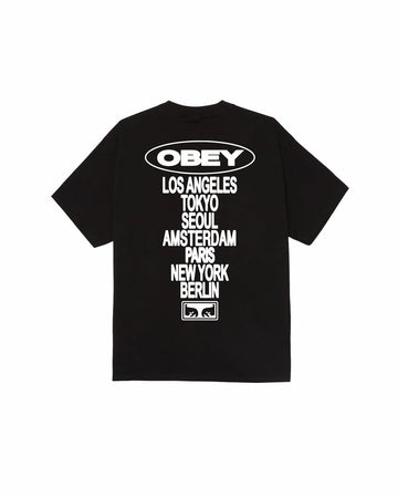 Obey Global Impact Classic Tee Black