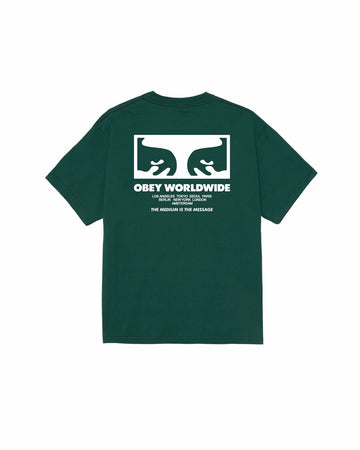 Obey The Medium Is The Message Classic Tee Rainforest