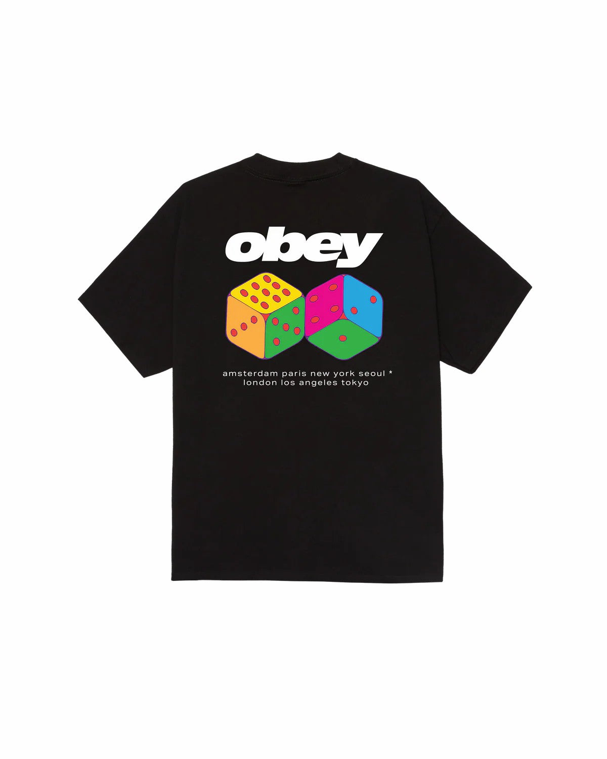 Obey Dice Classic Tee Black