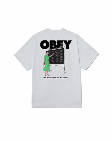 Obey I Will Classic Tee White