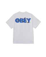 Obey Picnic Classic Tee White