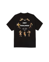 Obey Angels Above Classic Tee Black